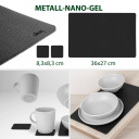 Zestaw obiadowy z melaminy magnetyczny Dolomit Magnetic Silwy White - Brunner