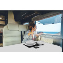 Zestaw obiadowy z melaminy magnetyczny Dolomit Magnetic Silwy White - Brunner