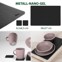 Zestaw obiadowy z melaminy magnetyczny Dolomit Magnetic Silwy Rose - Brunner