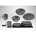 Zestaw obiadowy z melaminy magnetyczny Dolomit Magnetic Silwy Grey - Brunner