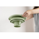 Zestaw obiadowy z melaminy magnetyczny Dolomit Magnetic Silwy Green - Brunner