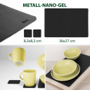 Zestaw obiadowy z melaminy magnetyczny Dolomit Magnetic Silwy Yellow - Brunner