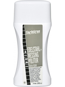 Środek do polerowania Stainless Steel and Brass Polish Extra Strong 250 ml - Yachticon