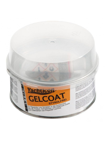 Szpachlówka naprawcza żelkotowa RAL 9001 Gelcoat Filler 250 g Cream - Yachticon
