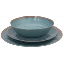 Zestaw obiadowy z melaminy Lucia 12 pcs - EuroTrail