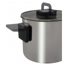 Zestaw garnków Cookware Dublin stainless steel 6 el. - EuroTrail