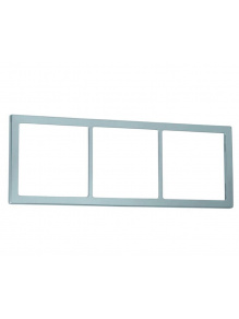 Ramka potrójna do gniazda Inprojal 2000 srebrna