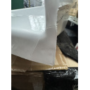 OUTLET - Umywalka prostokątna 820x320x150 mm biała