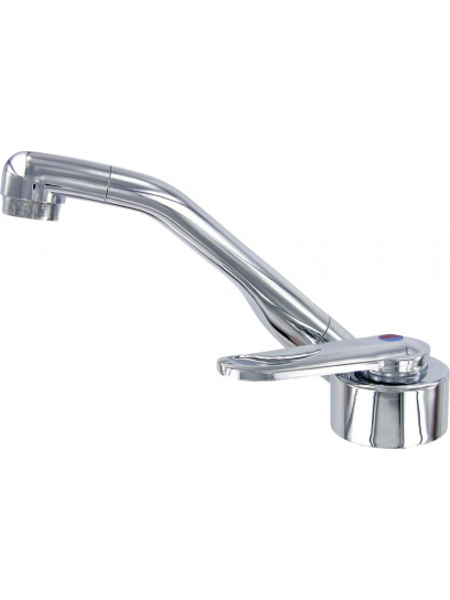 Bateria jednouchwytowa Florenz Finger ciepła/zimna woda chrom - Comet